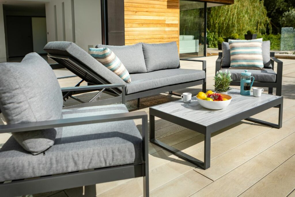 Hilltop Garden Centre's range of outdoor garden furniture