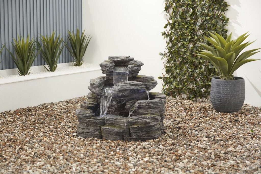 Water features at Hilltop Garden Centre Essex