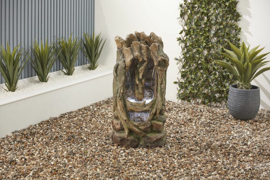 Water features at Hilltop Garden Centre Essex