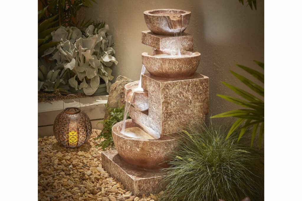 Water features at Hilltop Garden Centre Essex