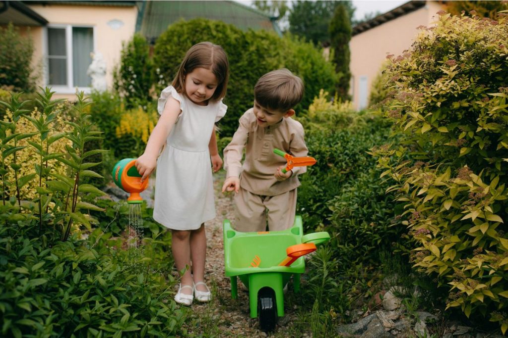 Kids gardening activities at Hilltop Garden Centre Essex