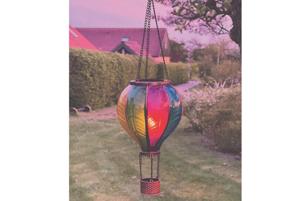 Outdoor lighting at Hilltop Garden Centre Essex