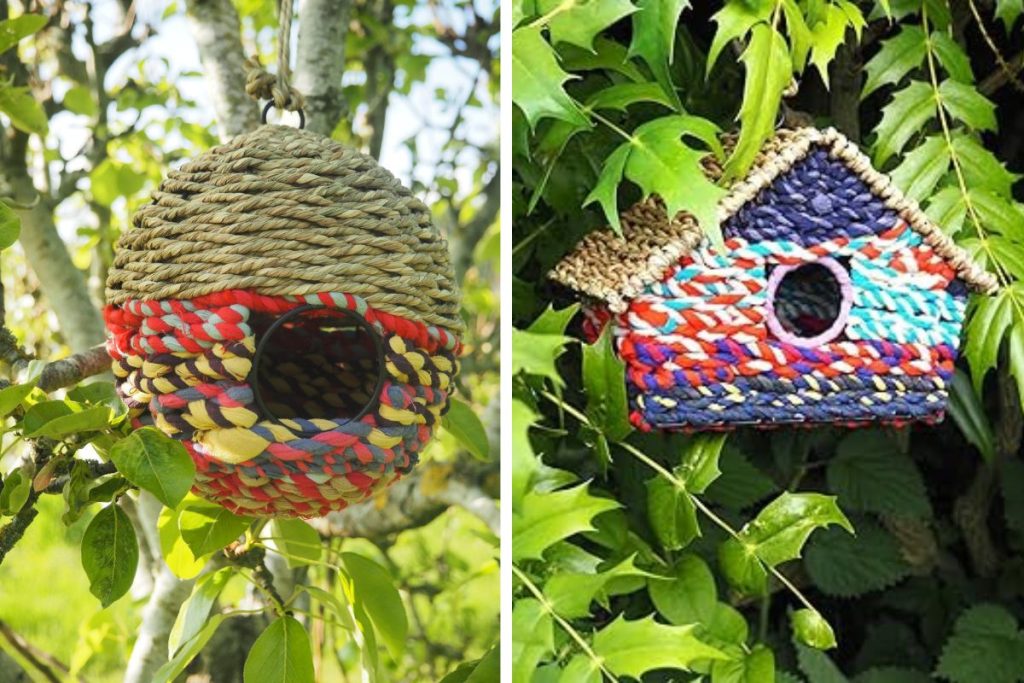 Nest boxes for birds at Hilltop Garden Centre Clacton